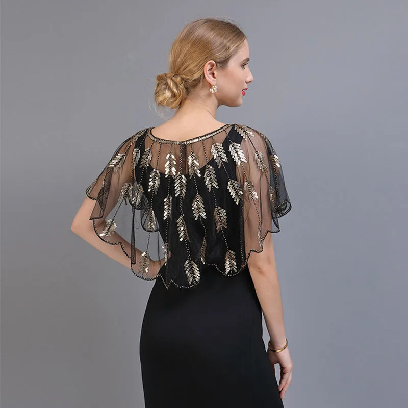 BLINGSTORY летние ногтей шарик с блёстками и кружевом кардиган Для женщин 1920s