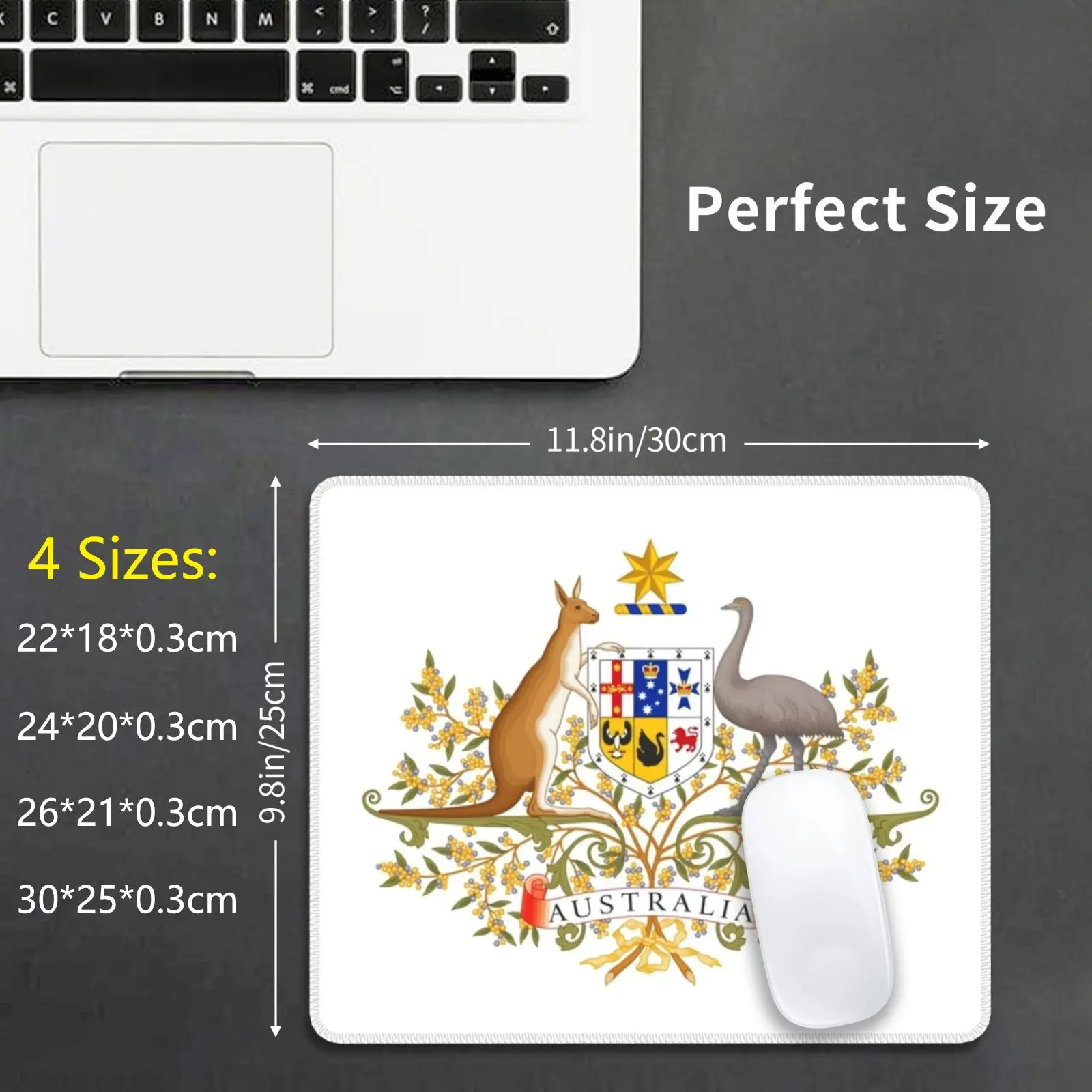 Герб Австралии коврик для мыши подушка с принтом сделай сам герб австралийский -
