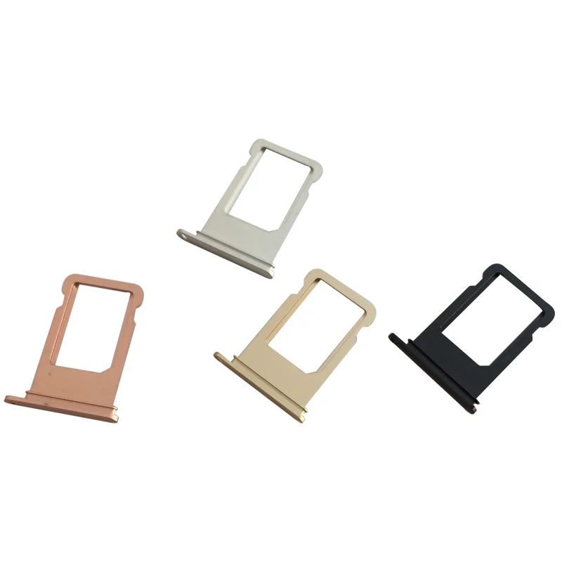 Оригинал для iphone X 7 8 Plus Nano держатель sim карты лоток Слот Замена адаптер Аксессуары