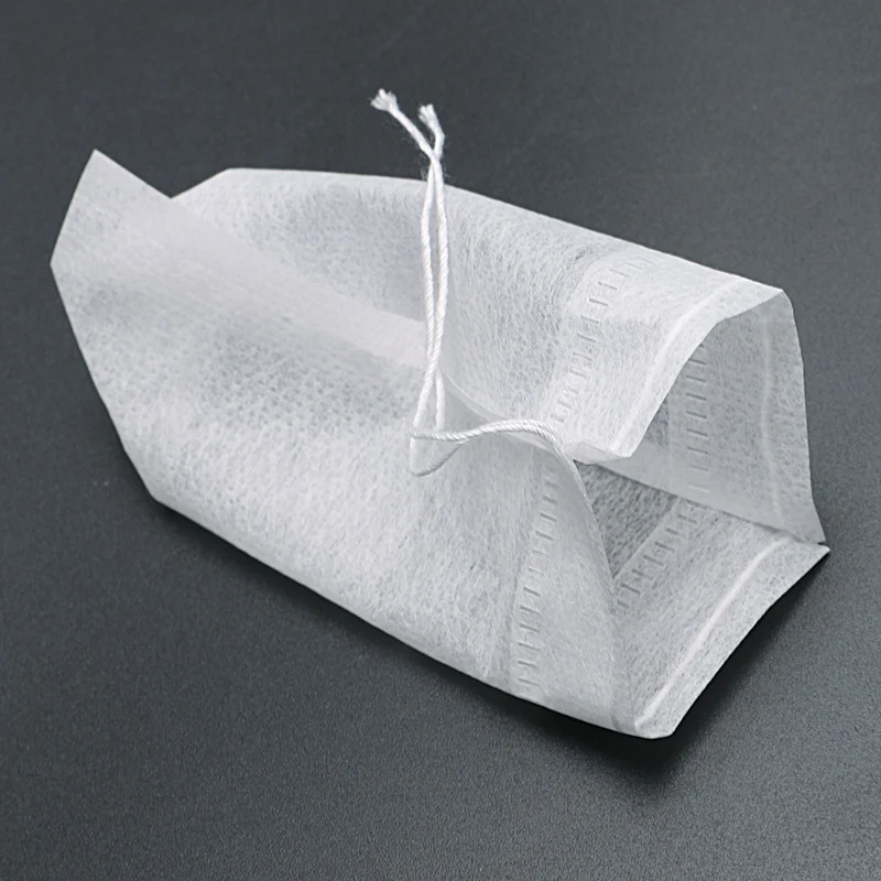 

100 Pack Disposable Tea Filter Bag Empty Tea Bags Drawstring Loose Tea Bag,7x9CM