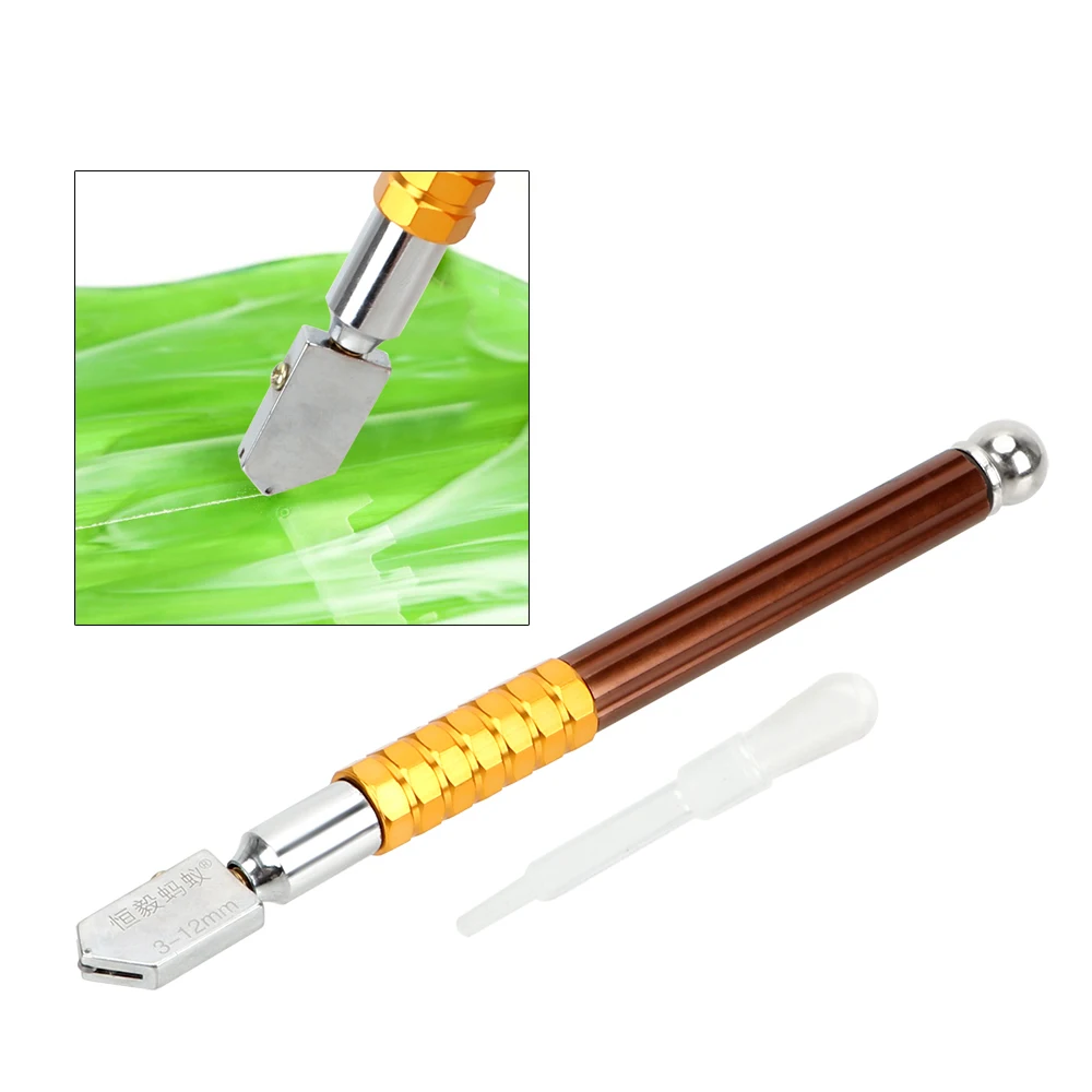 

Ceramic Tile Cutting Bottle Glass Cutter Carving Tool Metal Handle 3-12mm Cutting Wheel Cutting Thickness Cutting Tools