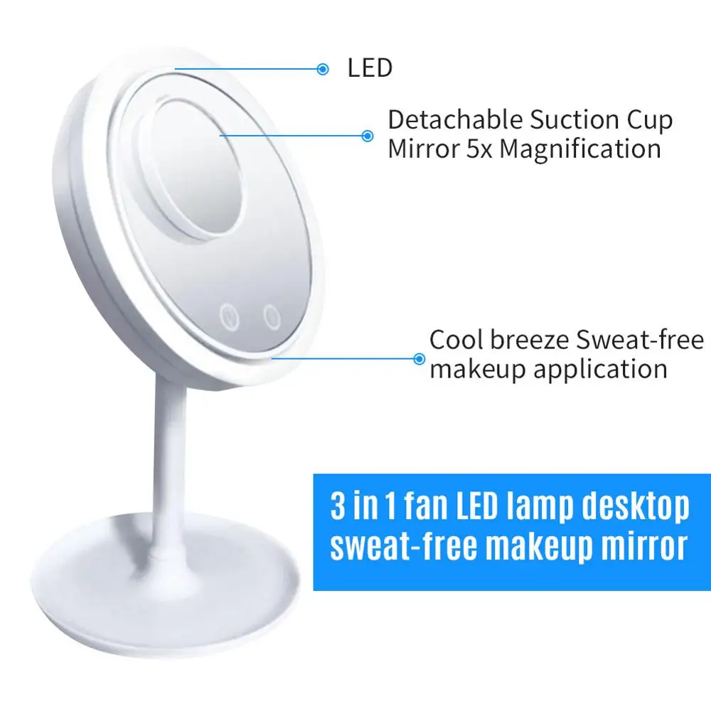 3 в 1 монитор со светодиодной подсветкой складной 5x увеличение для нанесения