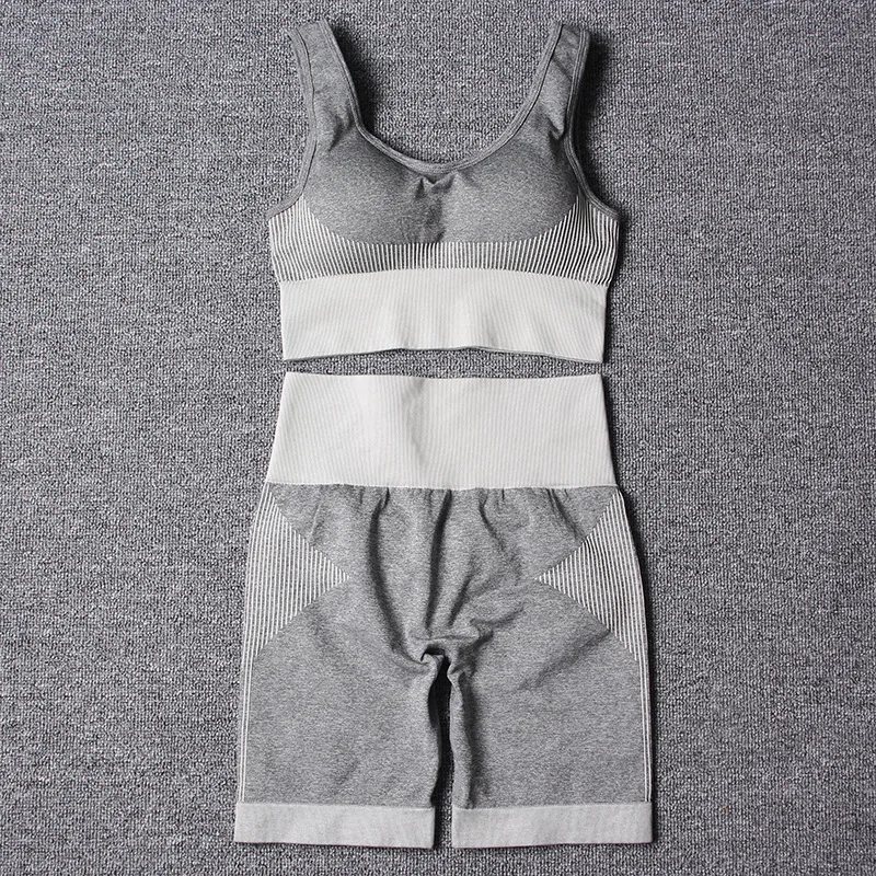 XUEJUN 2 шт. новый стиль для женщин без рукавов бега фитнес колготки дышащий стрейч