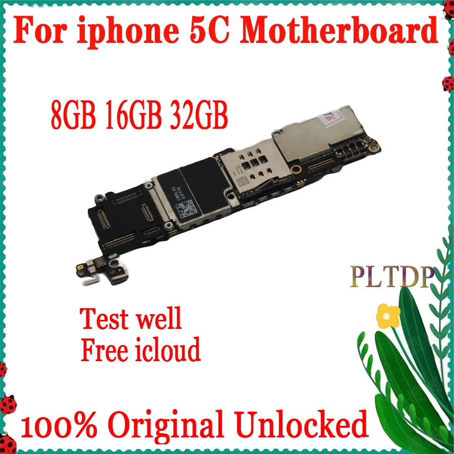 Оригинальная материнская плата для iPhone 5C 8 ГБ 16 32 разблокированная со всеми