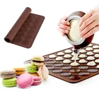 Силиконовый коврик для выпечки Macarons, 3048 полостей, форма для выпечки, для духовки, антипригарный коврик сделай сам форма для пирожных макарон, кухонный инструмент для выпечки