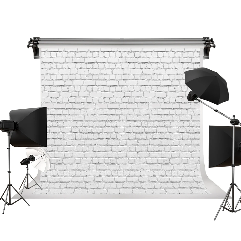 

Kackool 7 x 5ft Brick Photography Backdrop Brick Wall Background Kids Photo Backdrop Photoshoot Props