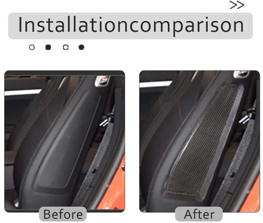 Автомобильные внутренние аксессуары сиденье сбоку Панель отделкой из