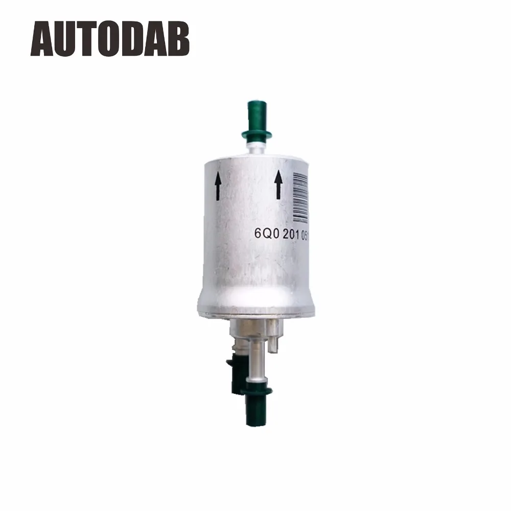 Топливный фильтр для vw Bora Golf 6 Jetta BEETLE Caddy Touran Polo SKODA FABIA OCTAVIA Audi TT A3 6Q0201051C/J 6Q0201051B 3 0