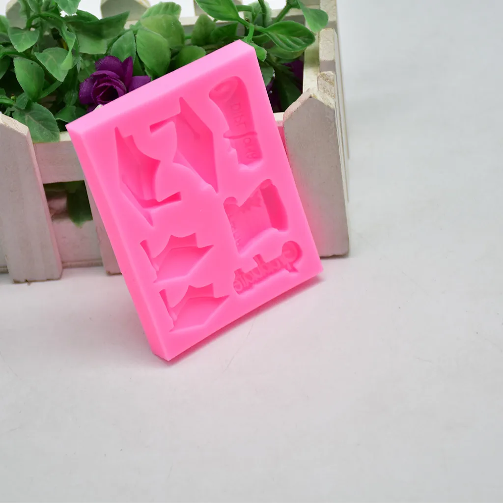 Колпачок для траншеек силиконовая форма помадки шоколада сладостей кухонный