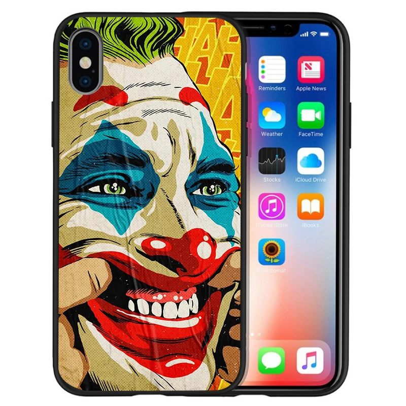 For iphone 7 plus phone case Luxury Joker 2019 iPhone 11 Pro Case x XS XR MAX 8 6 6S Plus 5 5s SE Etui Silicone |