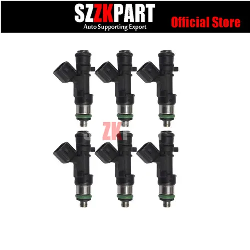 

6Pcs Fuel Injectors( 4 Holes) for 2005-2010 Dodge Chrysler 2.7L/3.5L /4.0L 4591986Aa 0280158028