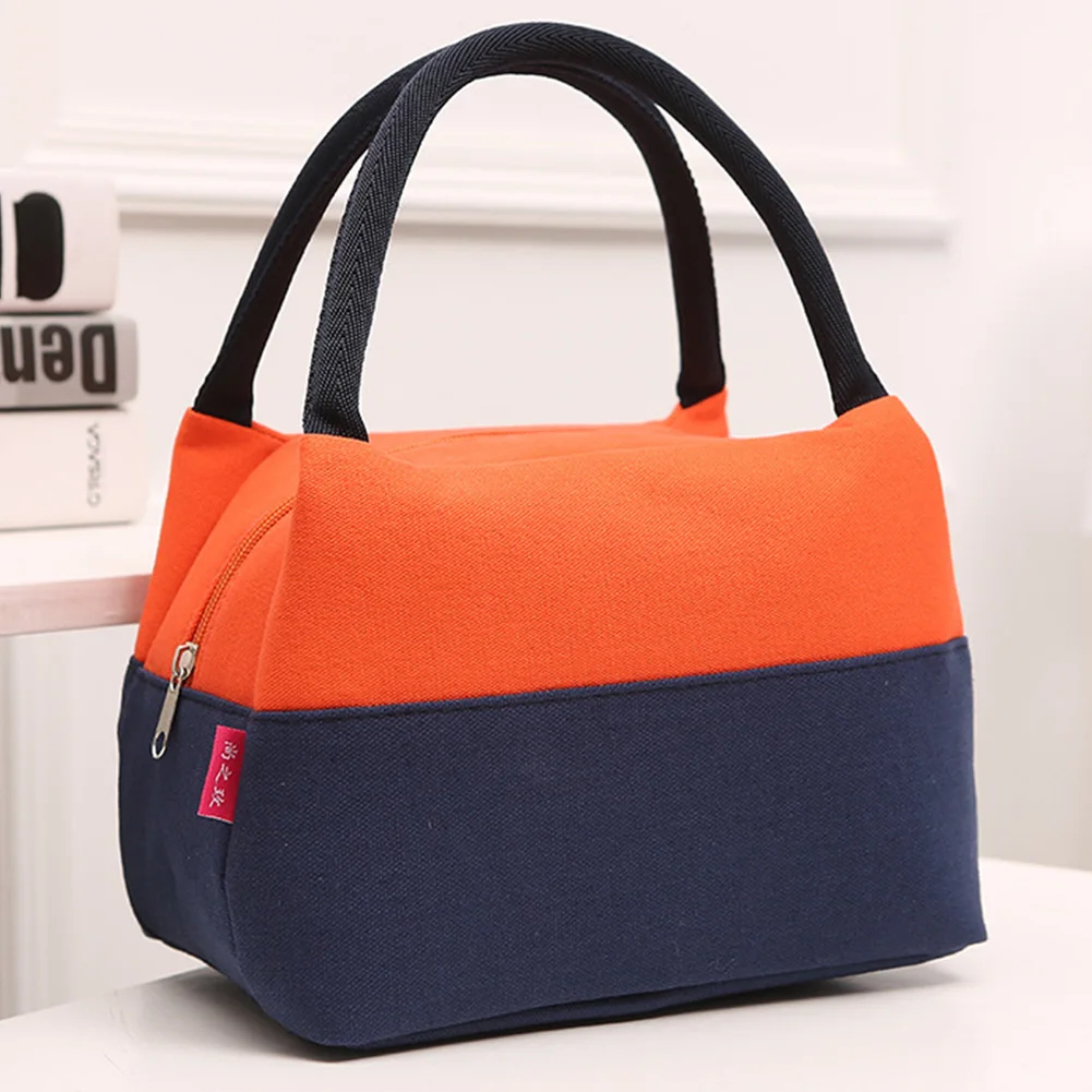 Портативный цветной офисный мешок для пикника с ручкой герметичный кухонный