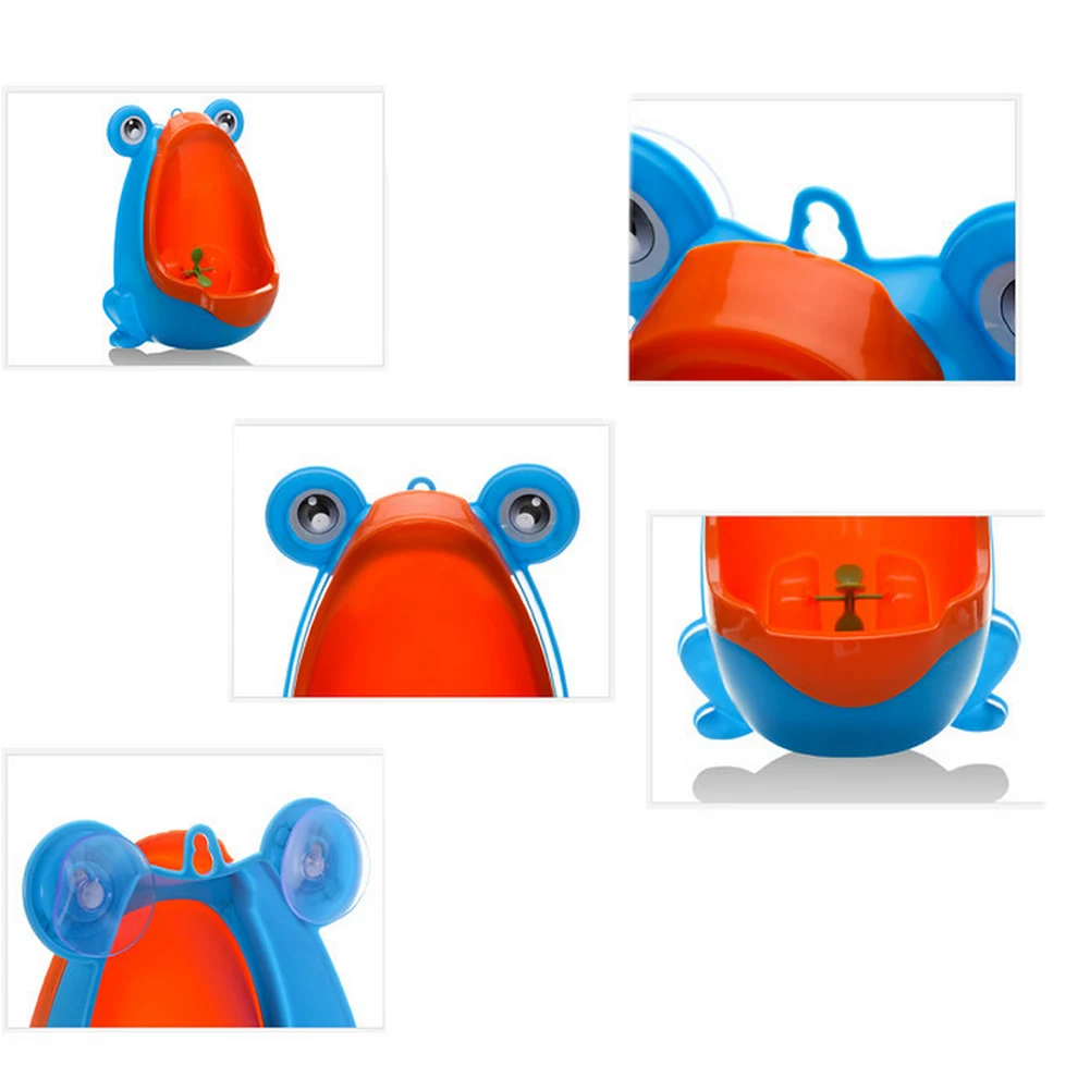 

Frog Plastic Baby Boys Children Pee Potty Toilet Training Kids Urinal Bathroom