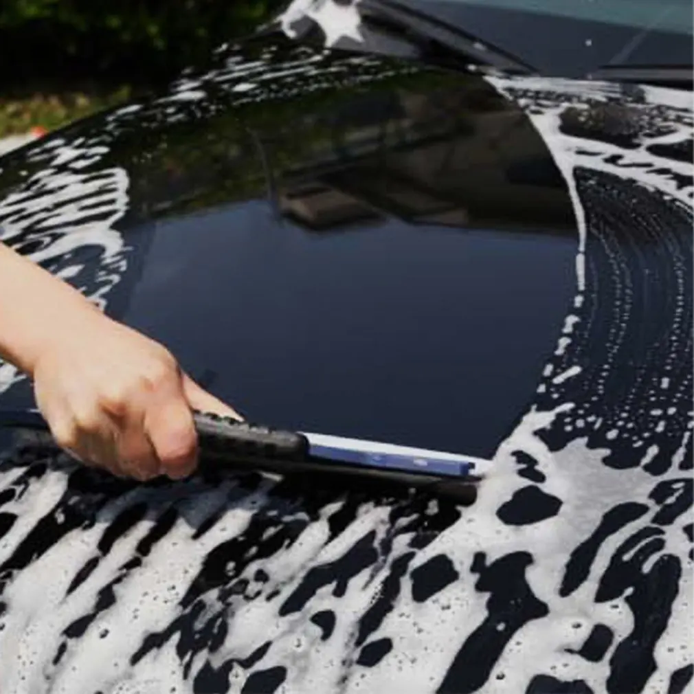 Новинка мягкий силиконовый скребок для мытья окон автомобиля набор ухода за