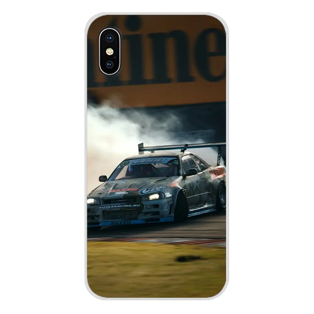 images 7 Модные автомобили для дрифта Авто JDM для Apple IPhone X XR XS 11Pro MAX 4S 5s 5C SE 6 S 7 8 Plus ipod touch 5 6 мягкий прозрачный чехол сумка - Цвет: images 7