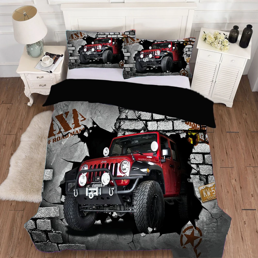 Cool Star Animal Locomotive Duvet Cover 3D Digital Printing 2/3psc Bedding Set With Pillowcase King Full Size Comforter | Дом и сад