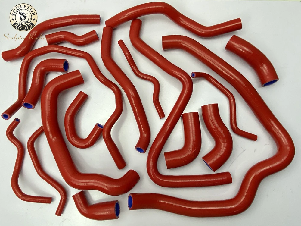 Комплект силиконовых шлангов радиатора для Фольксваген R R20 Scirocco (18 шт)|Шланги и