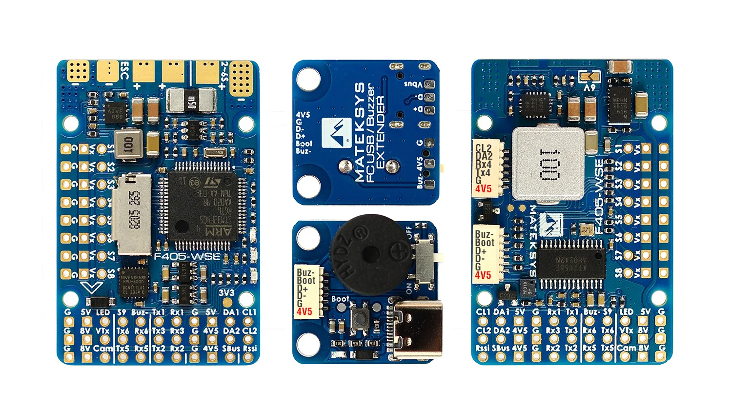 Matek System Mateksys F405 WSE STM32F405RET6 Контроллер полета IANV Встроенный OSD слот DPS310 для дрона CTR