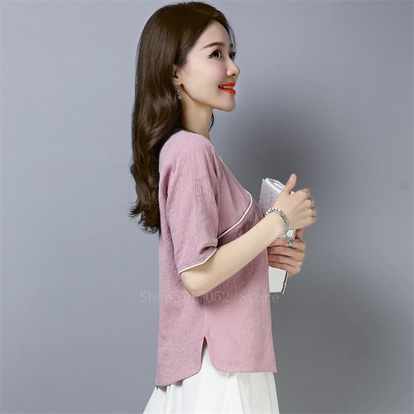 Женский Оригинальный китайский традиционный винтажный костюм Тан из хлопка и