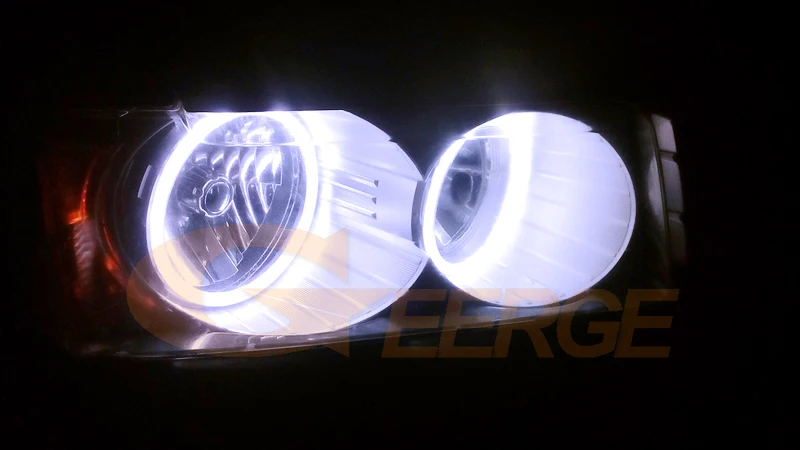 Для Honda Crossroad 2007 2008 2009 2010 отличный ультра яркий COB led angel eyes kit halo Ring|Фара для авто в