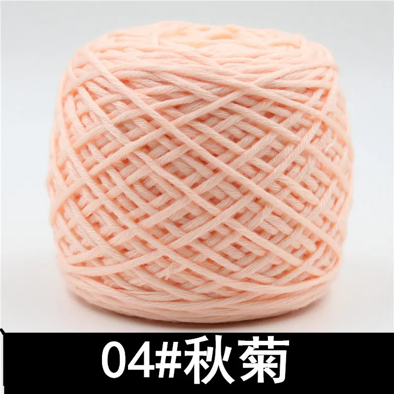 New 04 200 г 16 прядей из Кореи, хлопок, шерсть для ручного вязания, пряжа для вязания крючком, пряжа для вязания, ручная вязка, линия кроше для малышей zl3 - Цвет: New 04