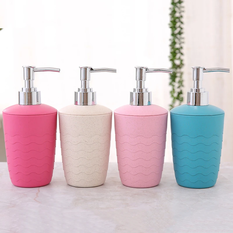 4pcsset bathroom accessories wheat straw eco friendly soap dish dispenser bottle washroom toothbrush holder cup suit free global shipping