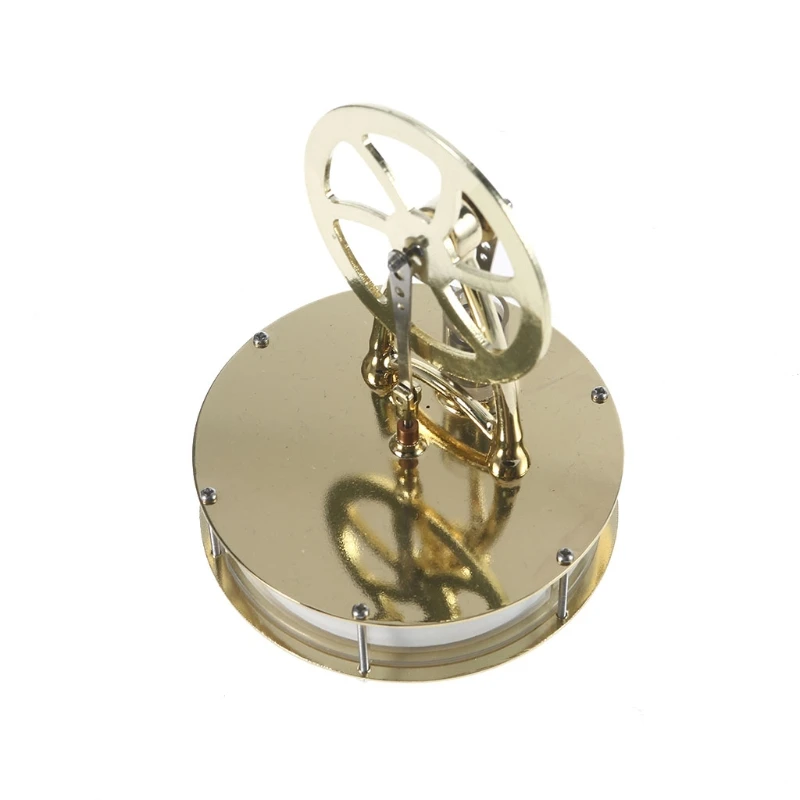

DIY Engine Model Metal Mini Assembly Model Toy Electric Engine Electricity Generator Kit Desk Engine for Adults Kids