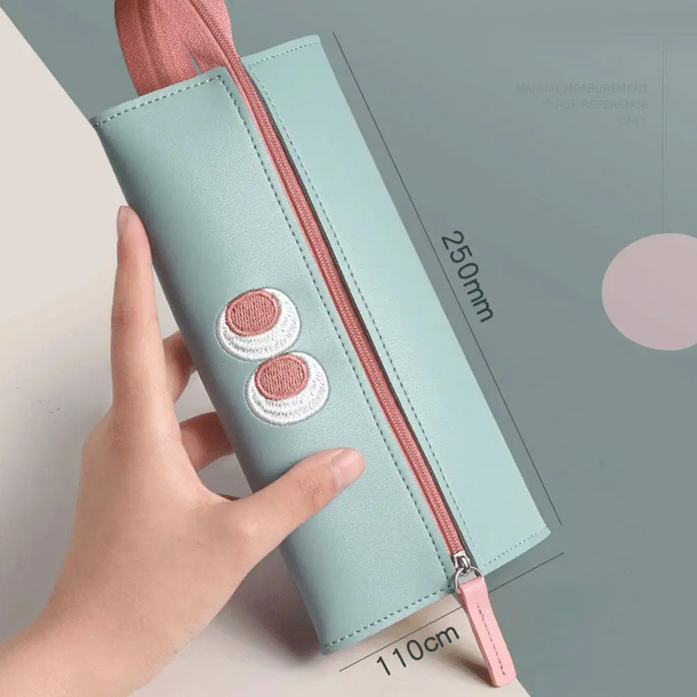 Кожаный чехол для карандаша милые канцелярские принадлежности старшей школы