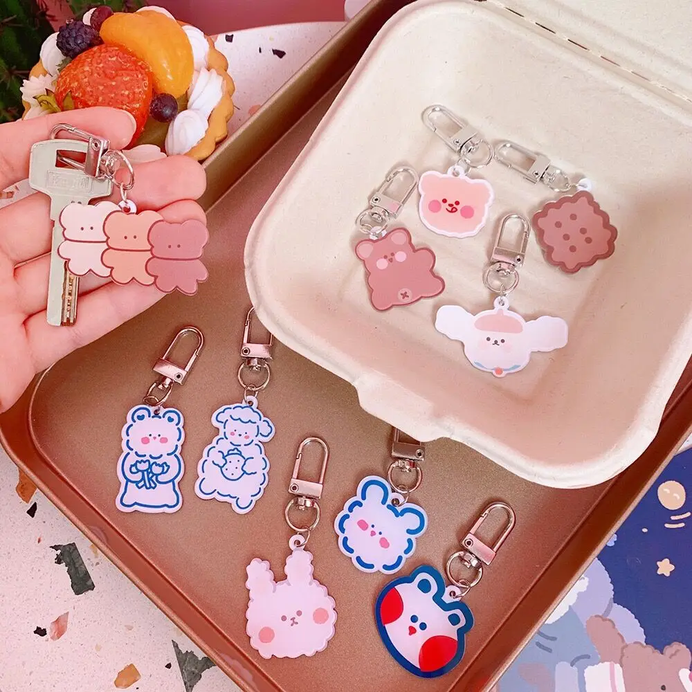 Bentoy Milkjoy Rabbit Bear Bags Accessory Japan Korea Fashion Key Chain Ring Children Gift Bag Sccessories Wholesale | Багаж и сумки