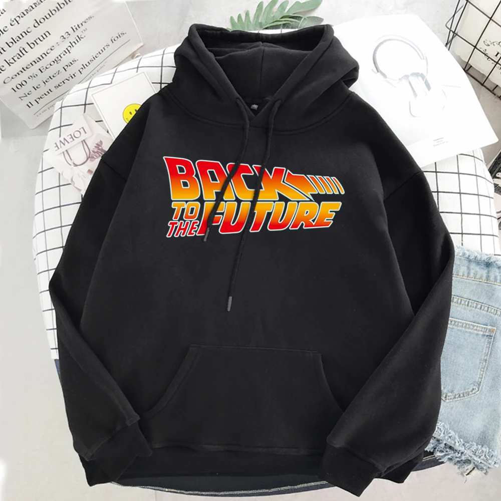 

Толстовка мужская с надписью «Назад в будущее»