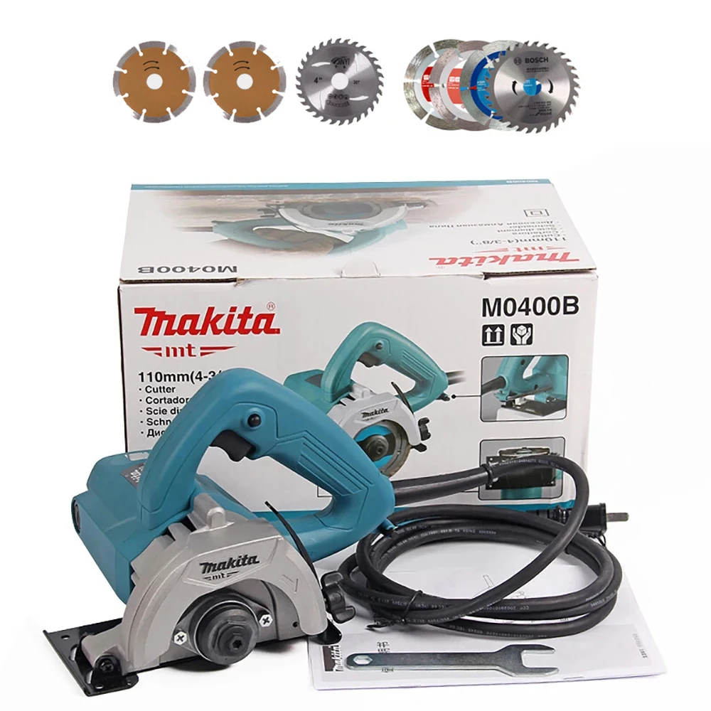 

220V Multifunctional Marble Cutting Machine Dolomite Machine Stone Wood Cutter 1200W 13800RPM Cutting Depth 32MM Diameter 110MM