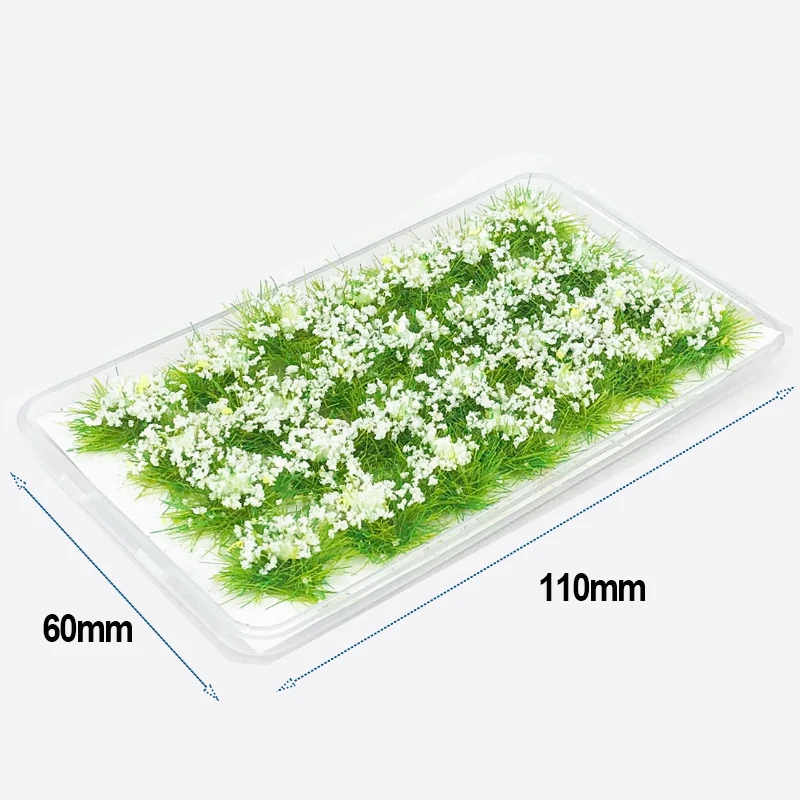 

28pcs Model Scene Terrain Production Simulation Flower Cluster Wild Flower DIY Miniature Garden Decor Scenery Model Landscape