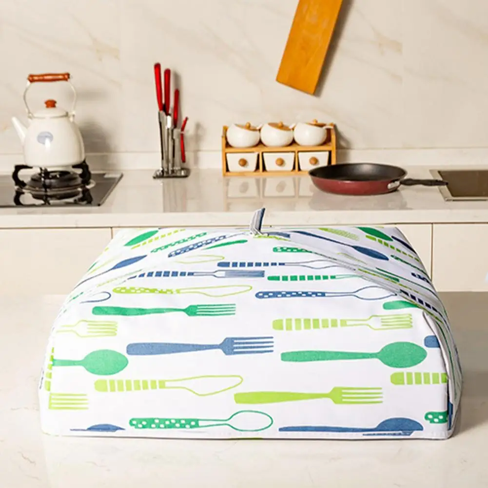 

80% Dropshipping!!Large-capacity food cover insulation Oxford cloth protective foldable kitchen dustproof and waterproof cover