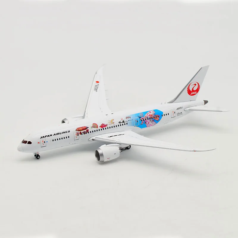 1:400 масштаб моделирования B787 модель JAL самолет японские авиалинии сплав самолета