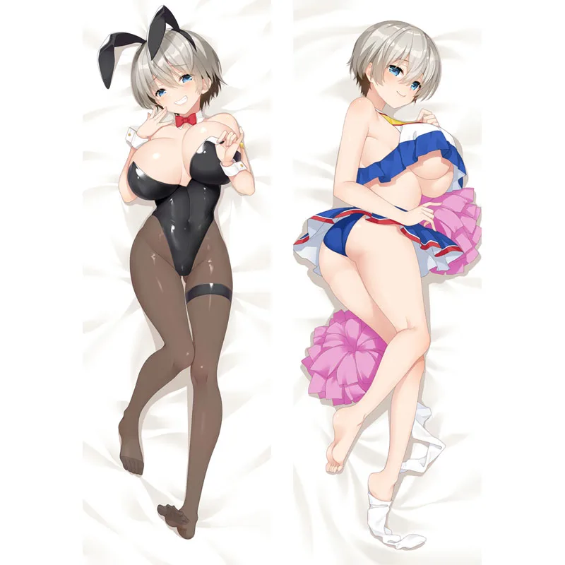 Новый аниме Uzaki chan хочет потусоваться! Hana Dakimakura сексуальный чехол для подушки с