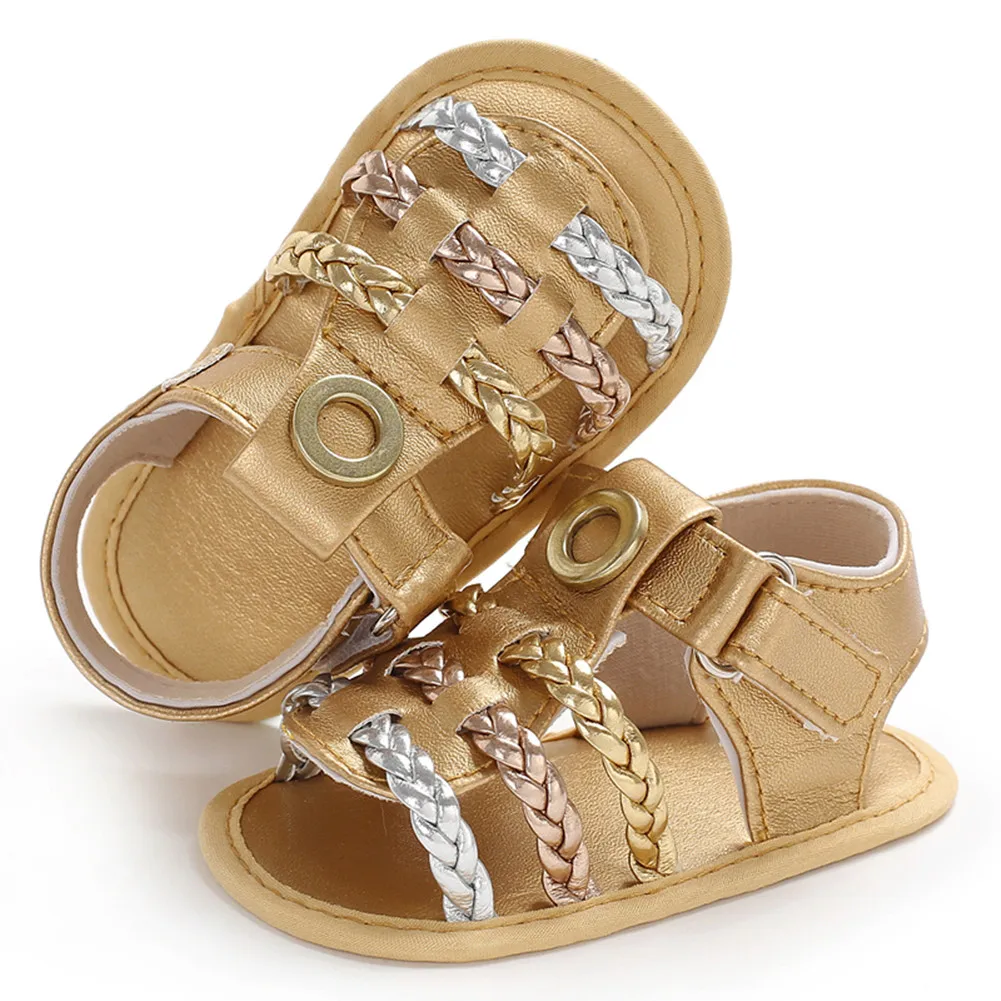 2019 сандалии для девочек летние новые повседневные маленьких детские пляжные