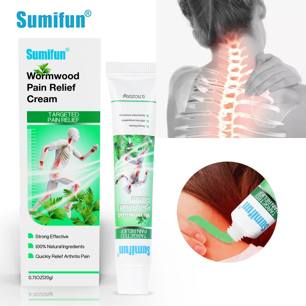 

1Pc 20g Chinese Herbal Medical Cream Warmwood Pain Relief Ointment Rheumatic Arthritis Hyperostosis Knee Joint Ache Sprain