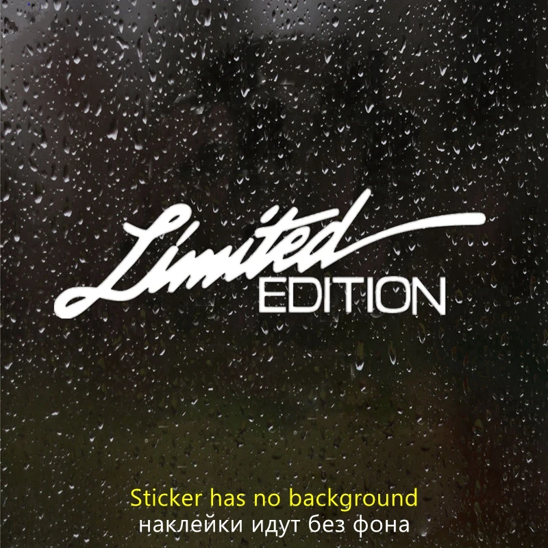 

CK20834# наклейки на авто Limited Edition V3 водонепроницаемые наклейки на машину наклейка для авто автонаклейка стикер этикеты винила наклейки стайлинга автомобилей украшения на бампере автомобиля заднее стекло