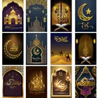 Алмазная картина для творчества 5d, мусульманская луна, благословение, алмазная вышивка, религия, наборы для вышивки крестиком, праздничный подарок, декор комнаты
