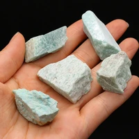 1pcs natural stone quartz amazonite rough gravel healing reiki crystal nugget stone for gemstone gift collection and home decor