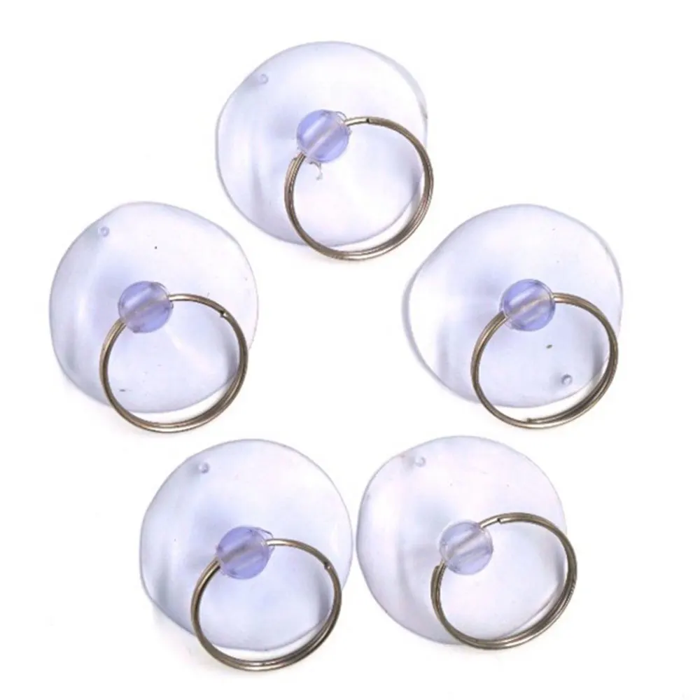 

50pcs Suction Cup With Metal Keychain For Mobile Phone LCD Screen Disassemble Repair Tool