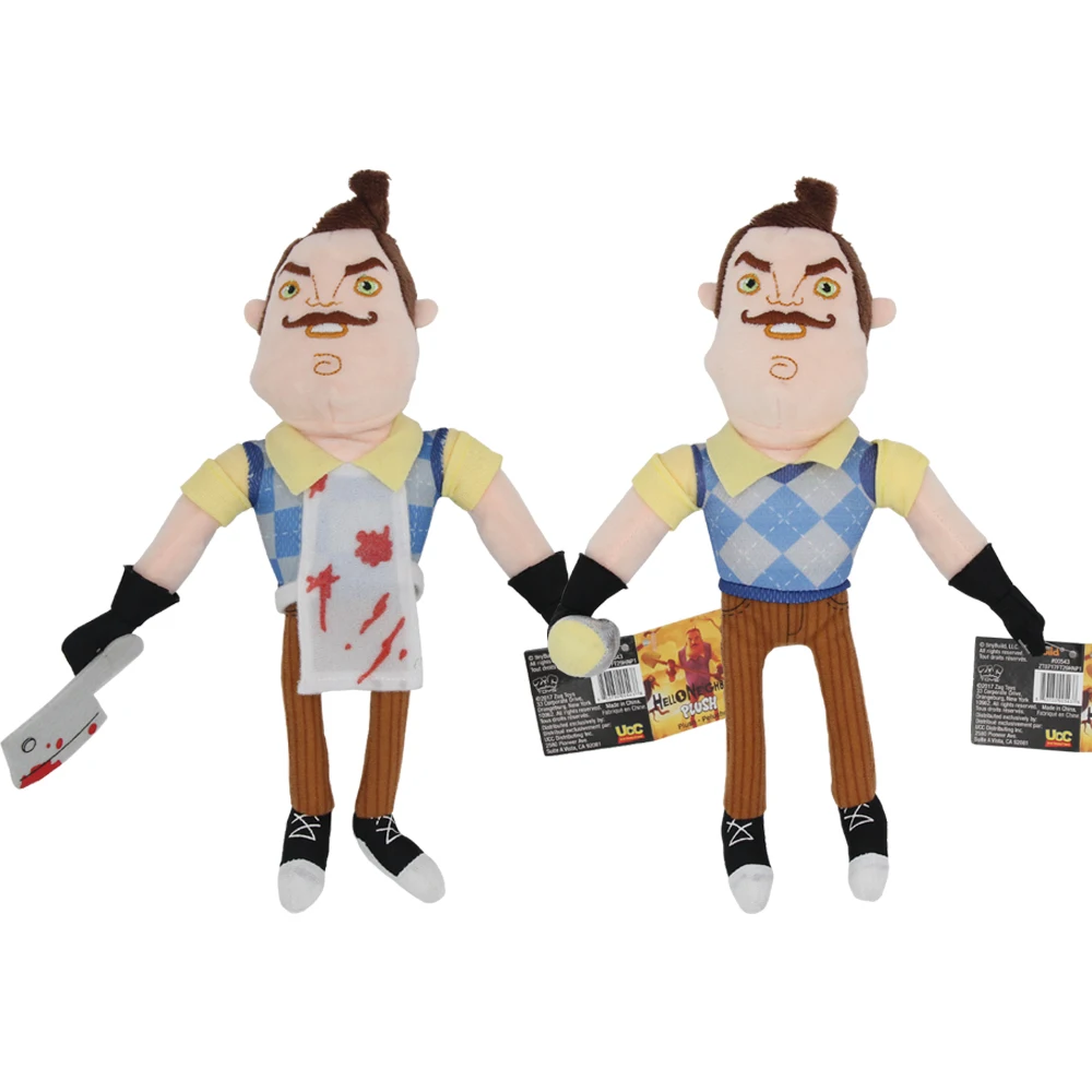 Hello Neighbor Plush Toys the Apron& Cleaver 25cm Soft Stuffed Doll