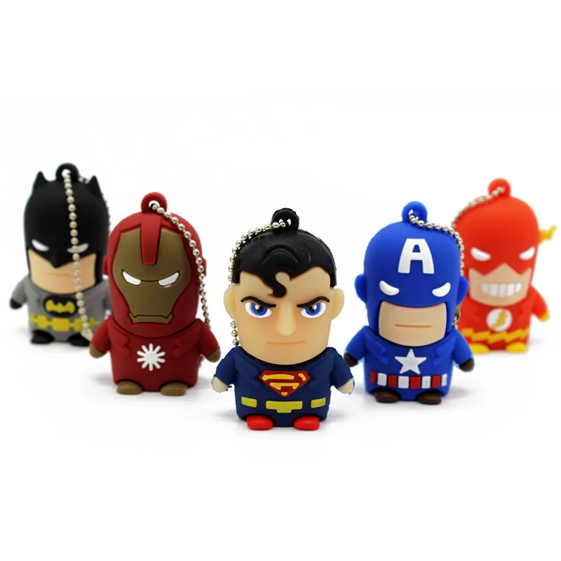 KING SARAS usb 2,0, Супермен, Бэтмен, Капитан Америка, 10 моделей, USB флеш-накопитель, 4 ГБ, 8 ГБ, 16 ГБ, 32 ГБ, карта памяти