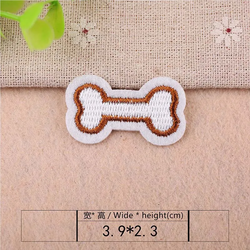 1 шт. нашивка с вышивкой в виде животного термоклейкие нашивки для пришивания