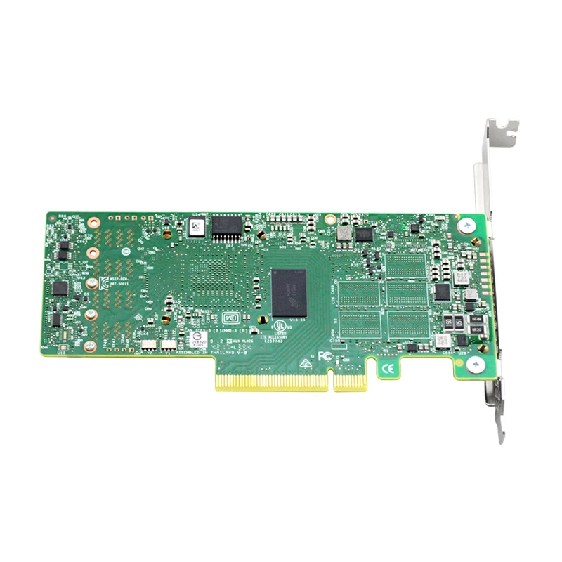 Плата контроллера Broadcom LSI 9460 8I 2 Гб кэш памяти SFF8643 PCIe 3 1 12 ГБ/сек. sas.sata.NVMe|Платы