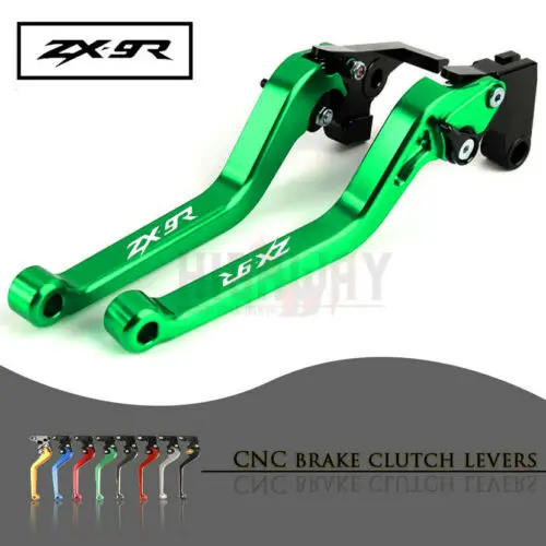 

Motorcycle Brake Handle Bar Lever CNC Aluminum long Adjustable Brake Clutch levers for KAWASAKI NINJA ZX9R ZX-9R 1998-1999
