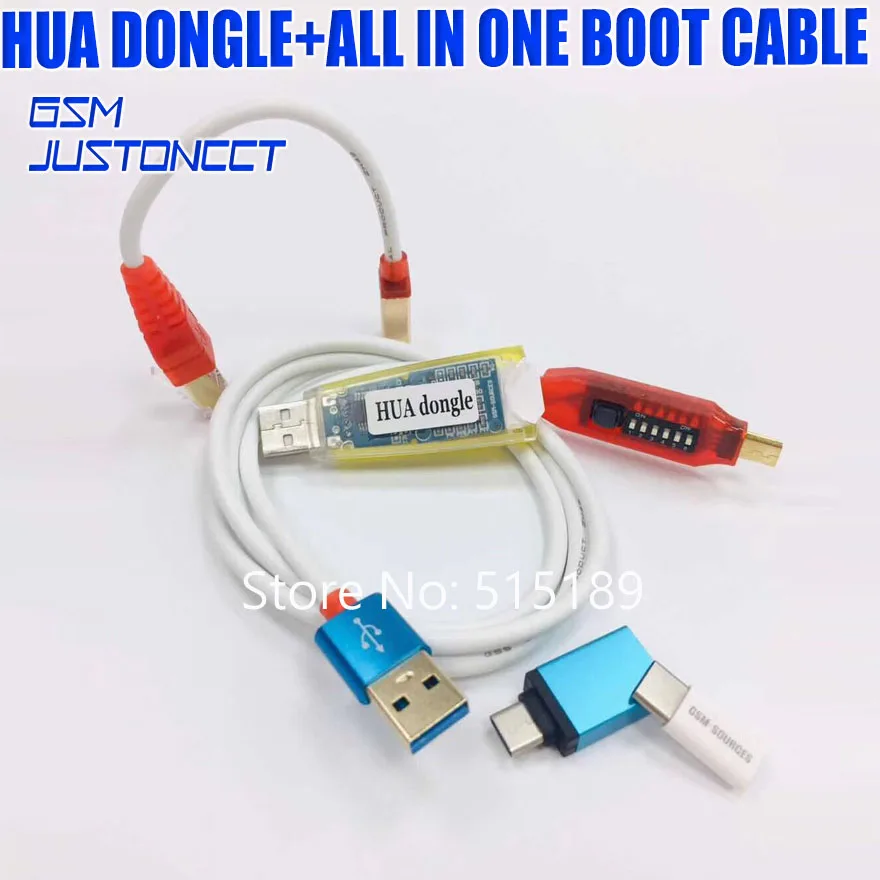

Hua dongle with all in one boot cable FOR HUAWEI TOOL MTK TOOL