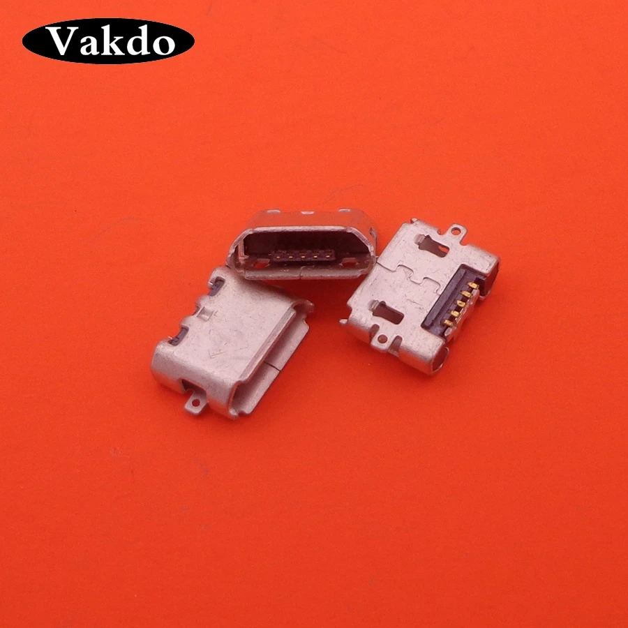 100 шт. мини разъем для зарядки порт док станция micro 5pin usb мобильного sony U5 U5i Motorola DROI