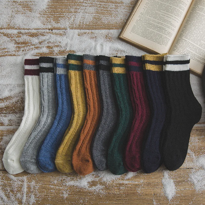 Женские носки для девочек высокое качество Женская мода 2018 женские зимние теплые