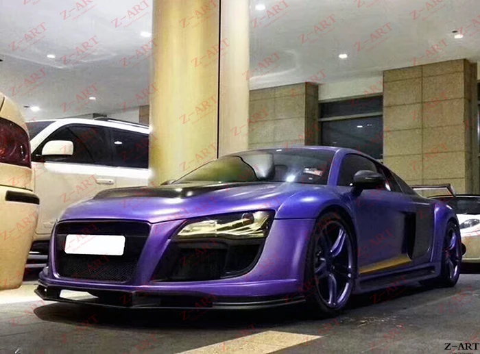 Z-ART тюнинг кузова Комплект для Audi R8 2008- Модифицированный Корпус Комплект для Audi R8 комплект расширителей колесных арок